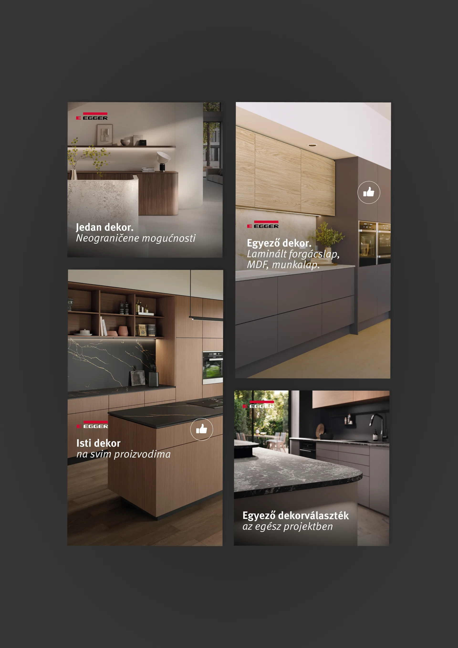 EGGER regional campaign creative collection